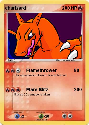 Pokemon charizard