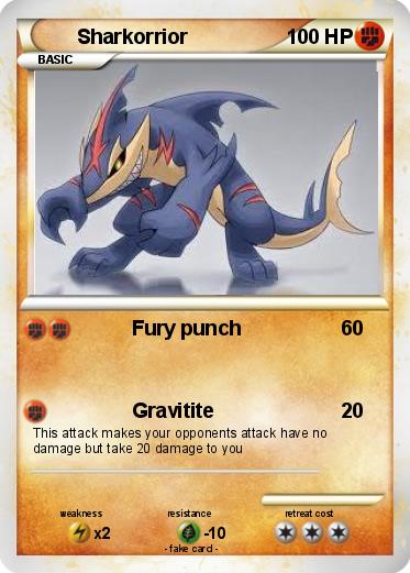 Pokemon Sharkorrior