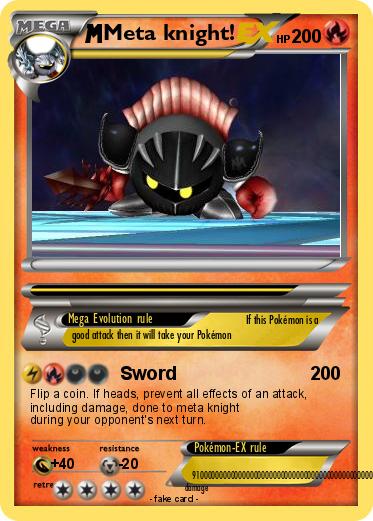 Pokemon Meta knight!