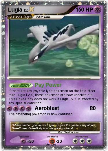 Pokemon Lugia