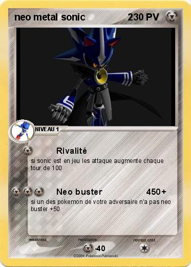 Pokemon neo metal sonic                2