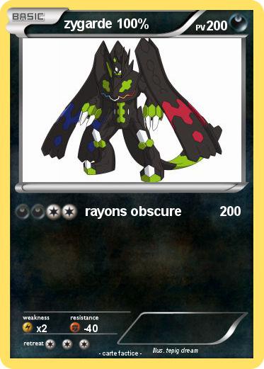 Pokemon zygarde 100%