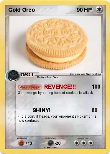 Pokemon Gold Oreo
