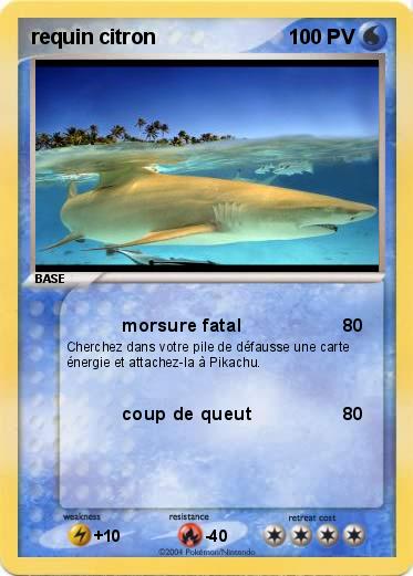 Pokemon requin citron
