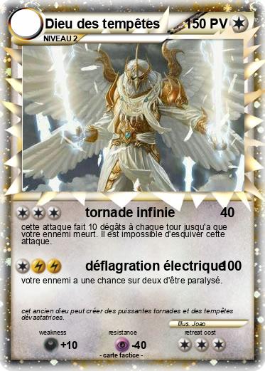 Pokemon Dieu des tempêtes