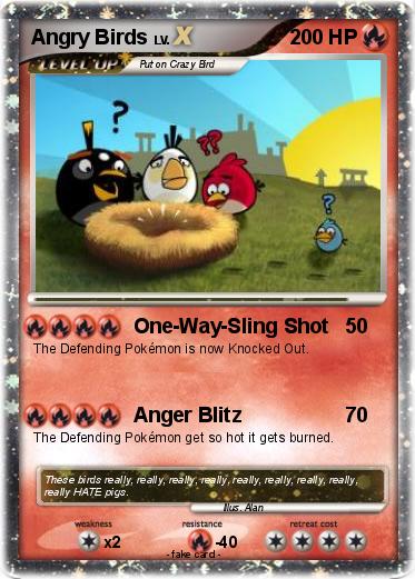 Pokemon Angry Birds
