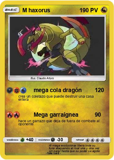 Pokemon M haxorus