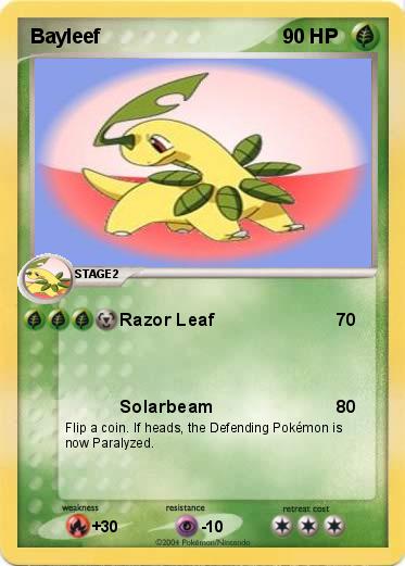 Pokemon Bayleef