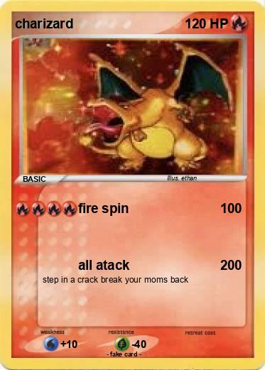 Pokemon charizard
