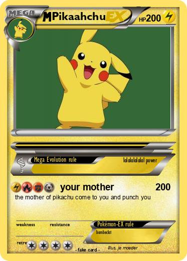 Pokemon Pikaahchu