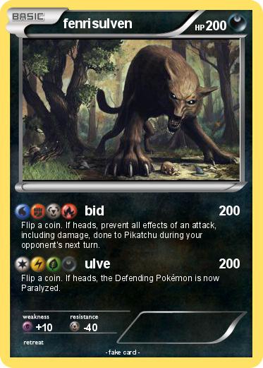 Pokemon fenrisulven