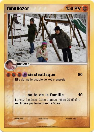 Pokemon famillozor