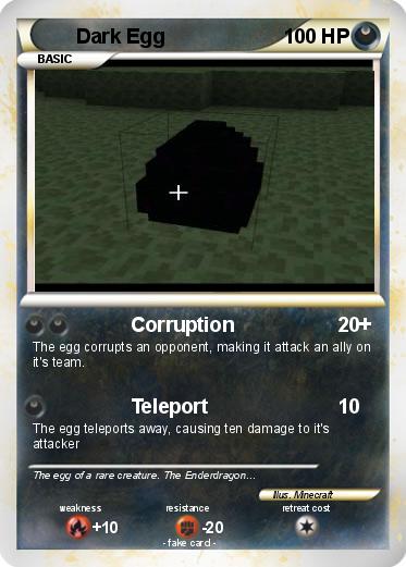 Pokemon Dark Egg