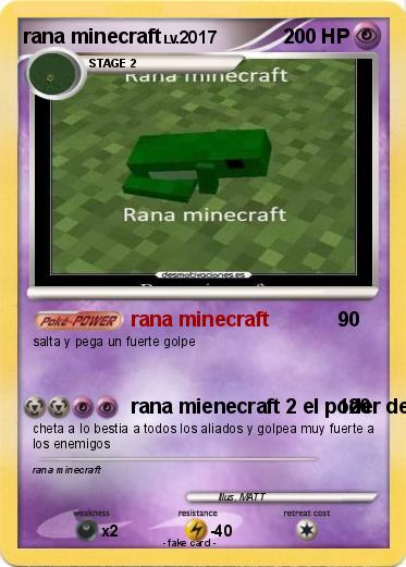 Pokemon rana minecraft
