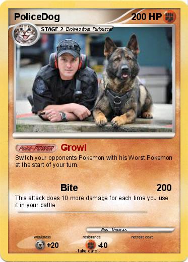 Pokemon PoliceDog