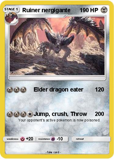 Pokemon Ruiner nergigante
