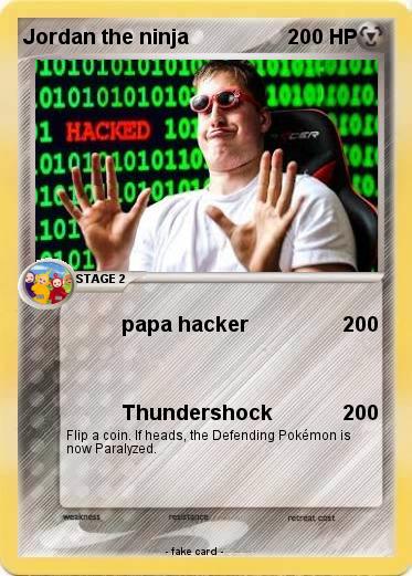 Pokemon Jordan the ninja