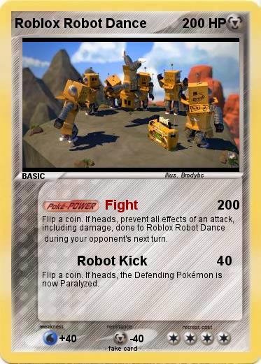 Pokemon Roblox Robot Dance
