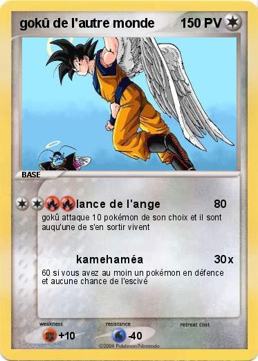 Pokemon gokû de l'autre monde