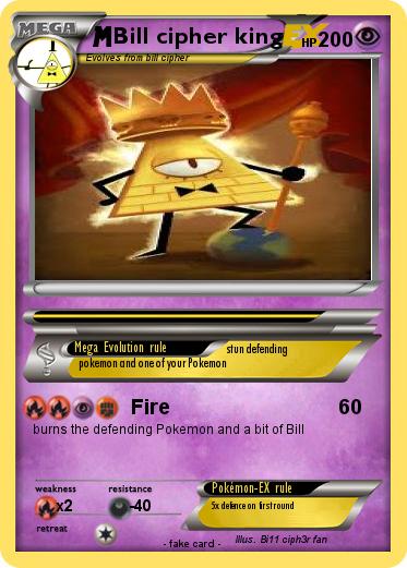Pokemon Bill cipher king