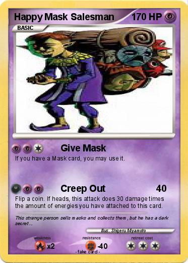 Pokemon Happy Mask Salesman