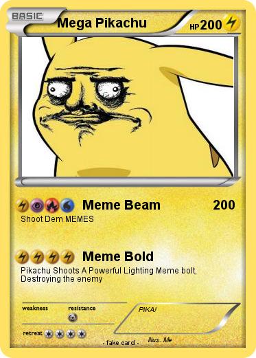 Pokemon Mega Pikachu