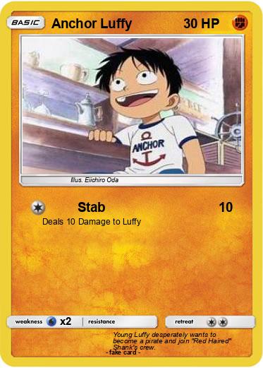 Pokemon Anchor Luffy