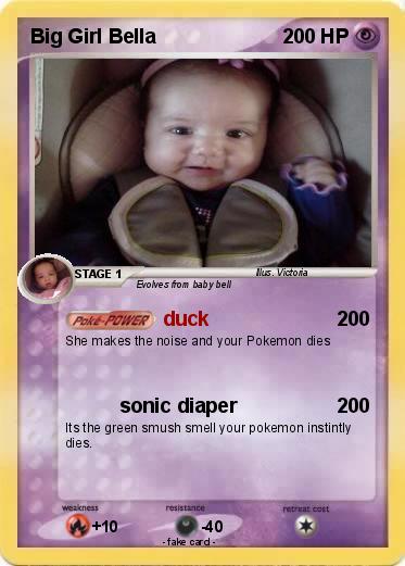 Pokemon Big Girl Bella