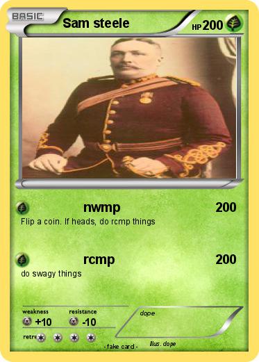 Pokemon Sam steele