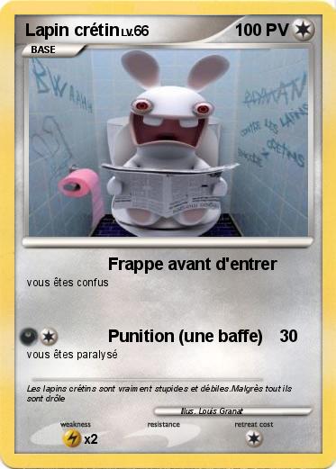 Pokemon Lapin crétin