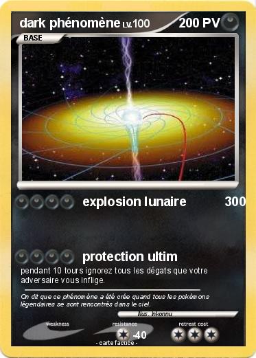Pokemon dark phénomène
