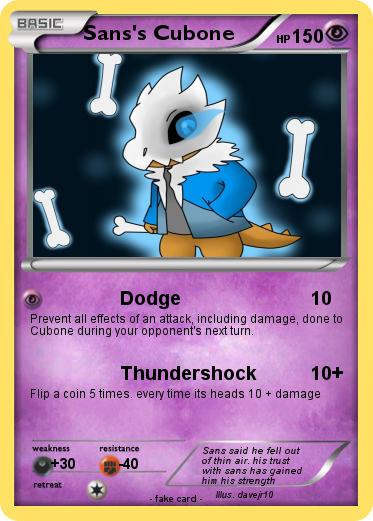 Pokemon Sans's Cubone