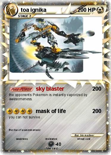 Pokemon toa ignika