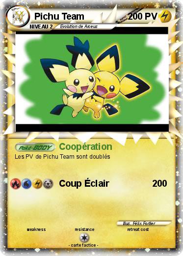 Pokemon Pichu Team