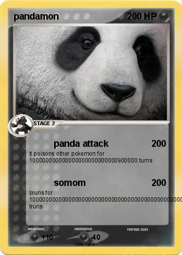 Pokemon pandamon