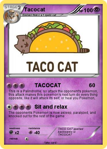 Pokemon Tacocat