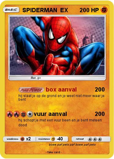 Pokemon SPIDERMAN  EX