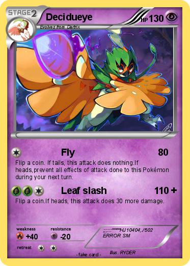 Pokemon Decidueye