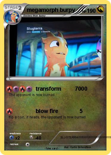 Pokemon megamorph burpy