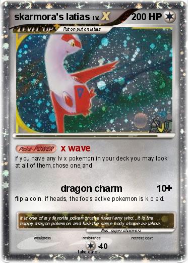 Pokemon skarmora's latias