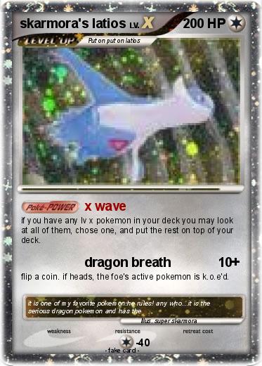 Pokemon skarmora's latios