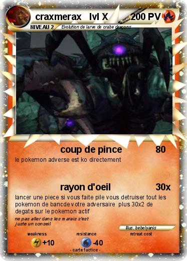 Pokemon craxmerax   lvl X