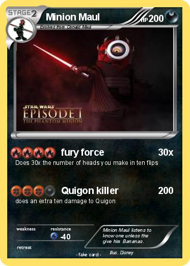 Pokemon Minion Maul