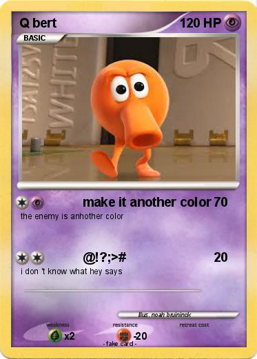 Pokemon Q bert