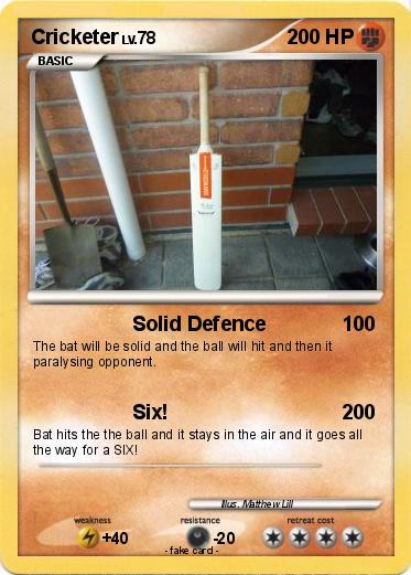 Pokemon Cricketer