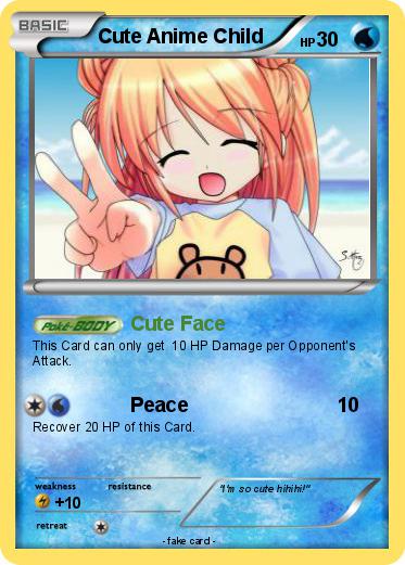 Pokemon Cute Anime Child
