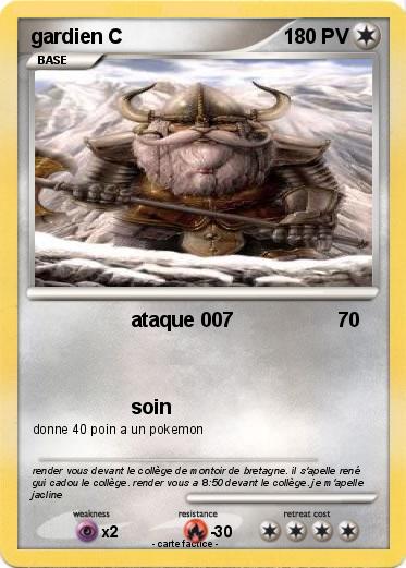 Pokemon gardien C