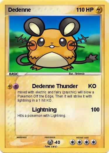 Pokemon Dedenne