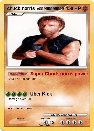 Pokemon chuck norris