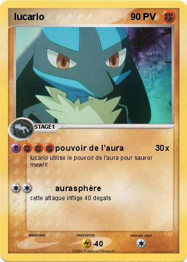 Pokemon lucario